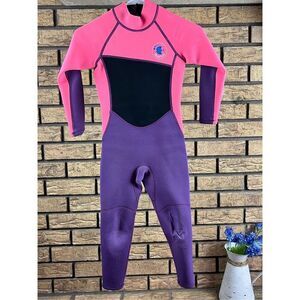 REALON SPORTS Girl’s Size Small Wetsuit 2mm Neoprene Full Wet Suit Long‎ Sleeve